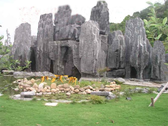 選擇長沙假山可以從哪些方面入手